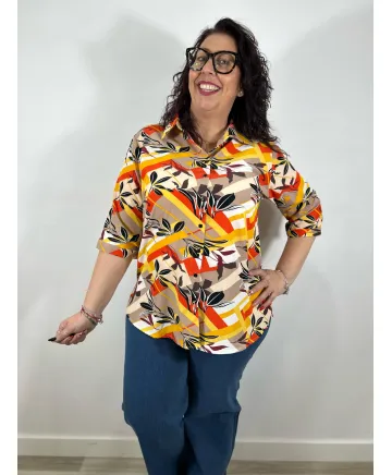 Camisa estampada Luciana - Nueva colección