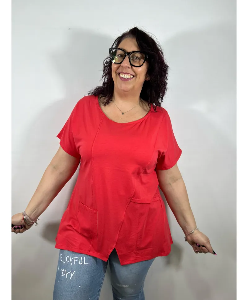 Camiseta roja Marieta - Nueva colección