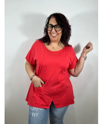 Camiseta roja Marieta - Nueva colección