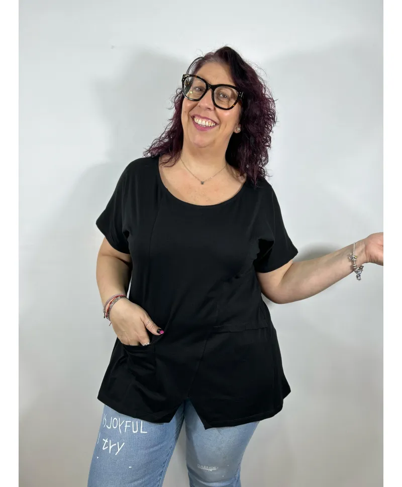 Camiseta negra Marieta - Nueva colección