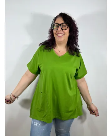 Camiseta verde Yessica - Nueva colección