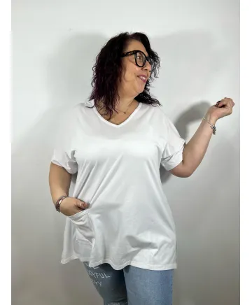 Camiseta blanca Yessica - Nueva colección