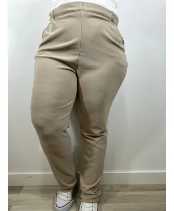 Pantalón beige Pura - Nueva colección