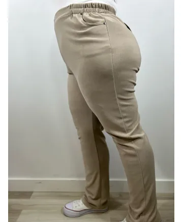 Pantalón beige Pura - Nueva colección