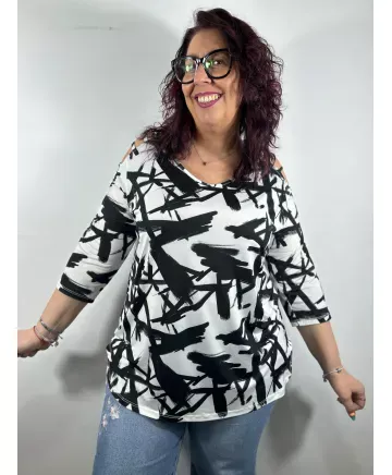 Camiseta tiras - Tienda Tallas Grandes Mujer