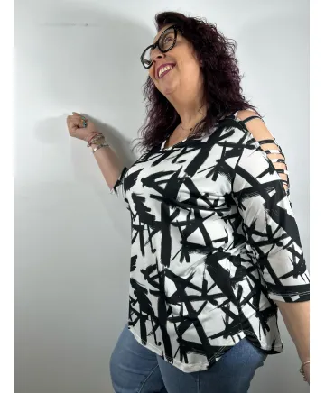 Camiseta tiras - Tienda Tallas Grandes Mujer