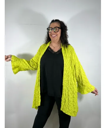 Chaqueta pistacho - Tienda Tallas Grandes Mujer