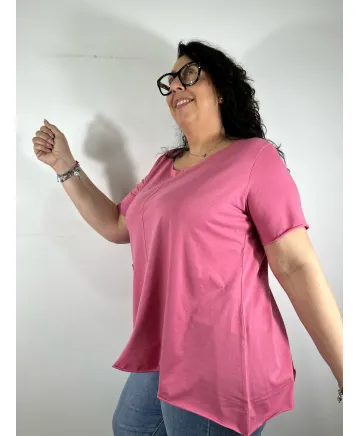 Camiseta bolsillo Taylor - Tienda Tallas Grandes Mujer Camiseta bolsillo Taylor - Tienda Tallas Grandes Mujer