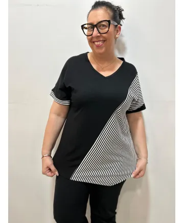 Camiseta negra Malú - Camisetas y Tops Camiseta negra Malú - Camisetas y Tops