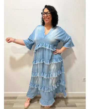 Vestido tejano Uma - Vestidos