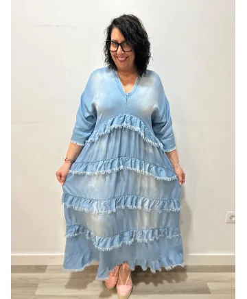 Vestido tejano Uma - Vestidos Vestido tejano Uma - Vestidos