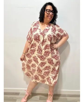Vestido hojas Venus - Vestidos Vestido hojas Venus - Vestidos