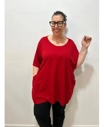 Camiseta holgada Rumba - Tienda Tallas Grandes Mujer