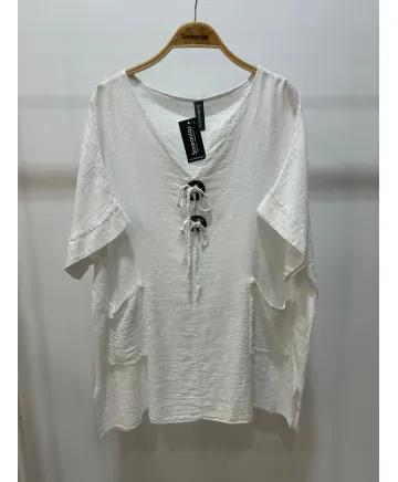 Bluson botones Zuri - Tienda Tallas Grandes Mujer Bluson botones Zuri - Tienda Tallas Grandes Mujer