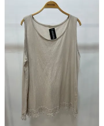 Top blonda  Andrea - Camisetas y Tops