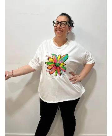 Camiseta - Tienda Tallas Grandes Mujer Camiseta - Tienda Tallas Grandes Mujer