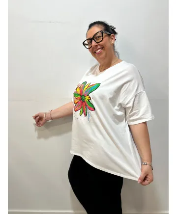 Camiseta - Tienda Tallas Grandes Mujer Camiseta - Tienda Tallas Grandes Mujer