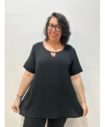 Blusa negra Misha - Blusas