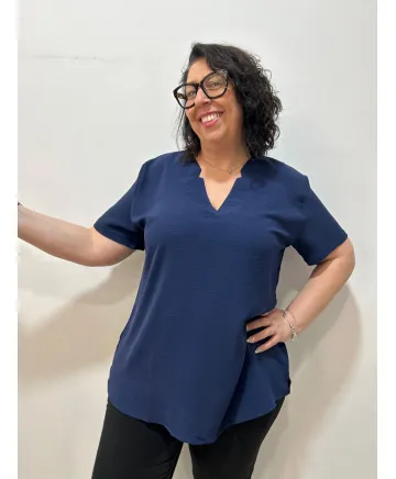 Blusa marino Kiara - Blusas