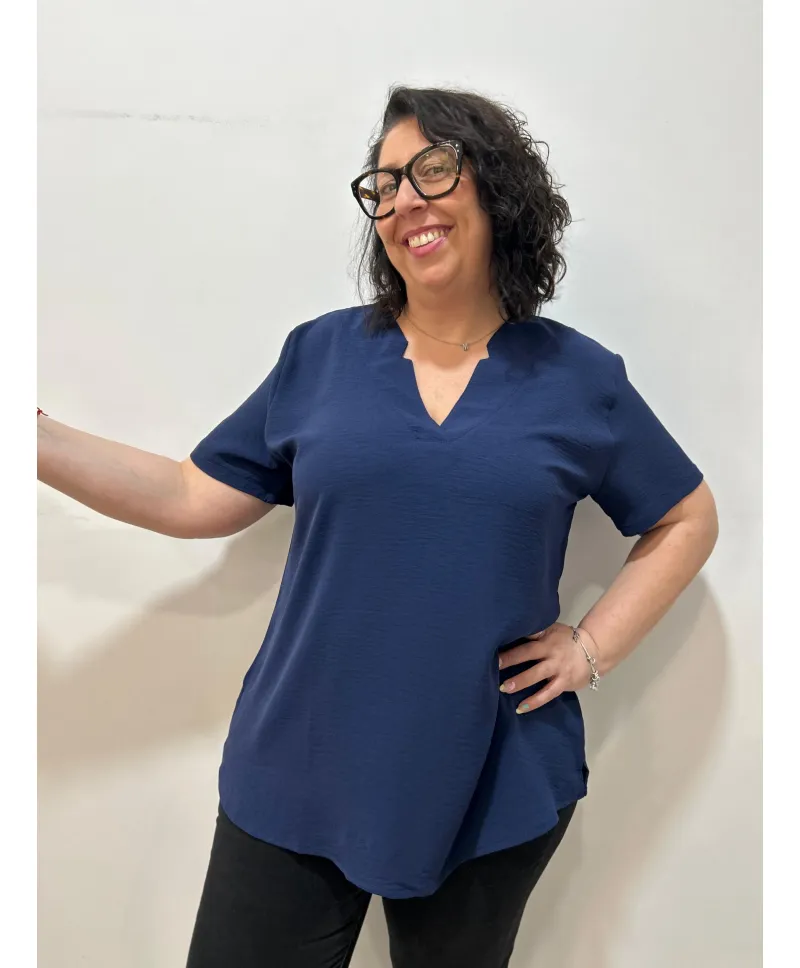 Blusa marino Kiara - Blusas Blusa marino Kiara - Blusas
