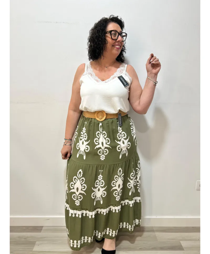 Falda boho Xena - Faldas Falda boho Xena - Faldas