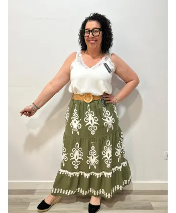 Falda boho Xena - Faldas Falda boho Xena - Faldas