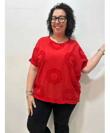 Camiseta combinada Isis - Camisetas y Tops