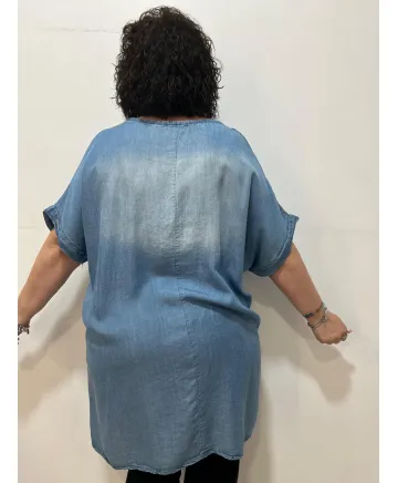Blusa tencel Yuri - Tienda Tallas Grandes Mujer Blusa tencel Yuri - Tienda Tallas Grandes Mujer