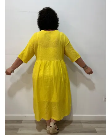 Vestido combinado Bety - Vestidos Vestido combinado Bety - Vestidos