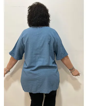 Blusa crochet Vitorina - Tienda Tallas Grandes Mujer Blusa crochet Vitorina - Tienda Tallas Grandes Mujer