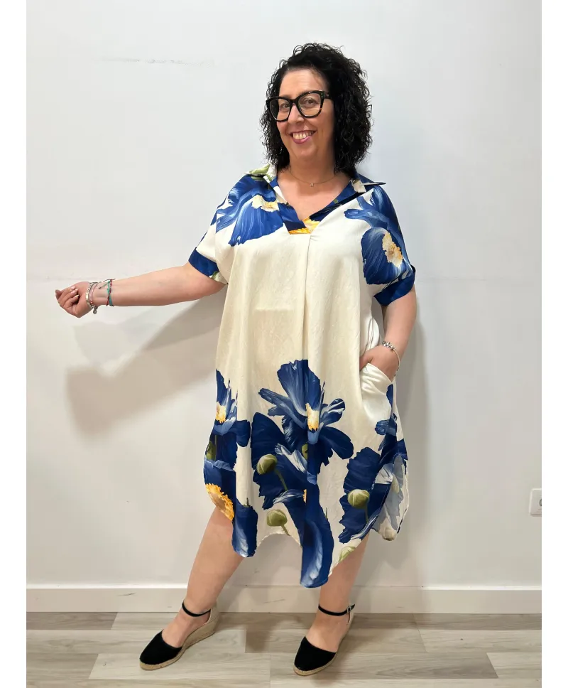 Vestido flores Mariola - Vestidos Vestido flores Mariola - Vestidos