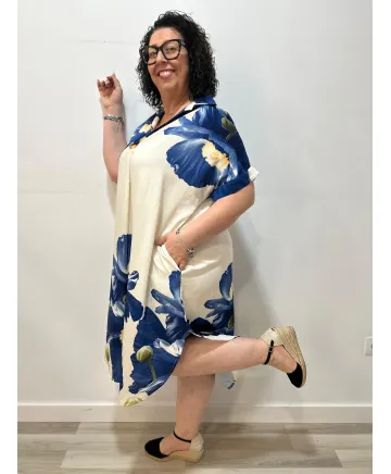 Vestido flores Mariola - Vestidos Vestido flores Mariola - Vestidos