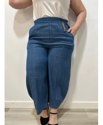 Pantalón goma Dulcinea - Tienda Tallas Grandes Mujer Pantalón goma Dulcinea - Tienda Tallas Grandes Mujer