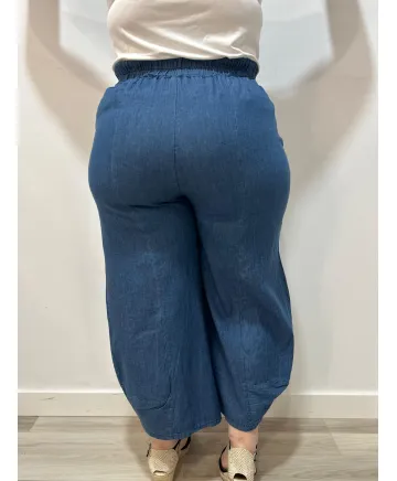 Pantalón goma Dulcinea - Tienda Tallas Grandes Mujer Pantalón goma Dulcinea - Tienda Tallas Grandes Mujer
