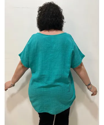 Blusa encaje Selene - Tienda Tallas Grandes Mujer Blusa encaje Selene - Tienda Tallas Grandes Mujer