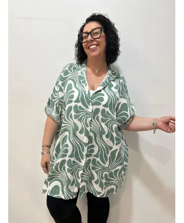 Blusón fresco Tami - Tienda Tallas Grandes Mujer