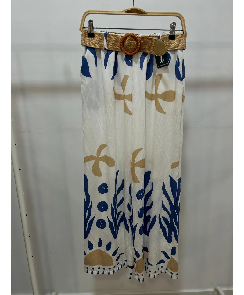 Pantalón ancho Bella - Pantalones Pantalón ancho Bella - Pantalones