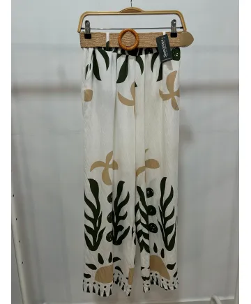 Pantalón ancho Bella - Pantalones Pantalón ancho Bella - Pantalones