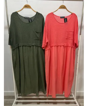 Vestido combinado Bety - Vestidos Vestido combinado Bety - Vestidos