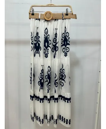 Falda boho Xena - Faldas Tallas Grandes Falda boho Xena - Faldas Tallas Grandes