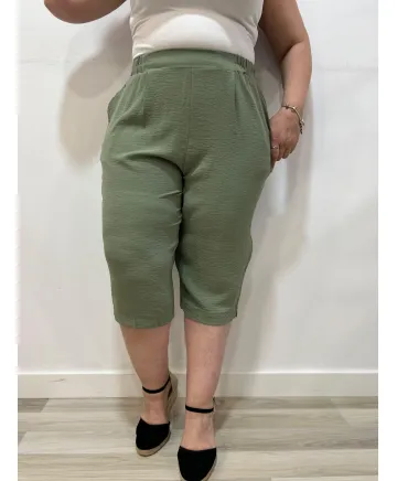 Pantalón caqui Gala - Pantalones Tallas Grandes