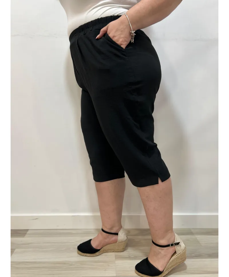 Pantalón negro Gala - Pantalones Tallas Grandes Pantalón negro Gala - Pantalones Tallas Grandes