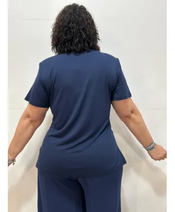 Camiseta strass Airi - Ropa tallas grandes mujer moderna