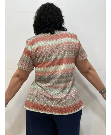 Camiseta peces Chihiro - Camisetas y Tops Tallas Grandes
