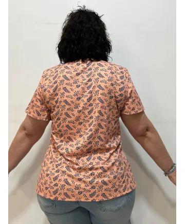 Camiseta Libelula Aiko - Ropa tallas grandes mujer moderna Camiseta Libelula Aiko - Ropa tallas grandes mujer moderna