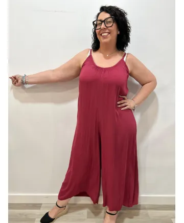 Mono pantalón Saori - Ropa tallas grandes mujer moderna Mono pantalón Saori - Ropa tallas grandes mujer moderna