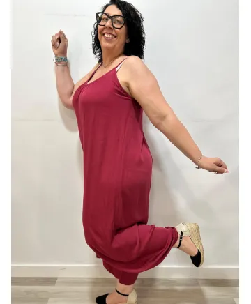 Mono pantalón Saori - Ropa tallas grandes mujer moderna Mono pantalón Saori - Ropa tallas grandes mujer moderna
