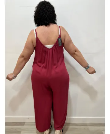 Mono pantalón Saori - Ropa tallas grandes mujer moderna Mono pantalón Saori - Ropa tallas grandes mujer moderna