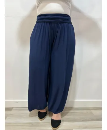 Pantalón fajín Yoki - Ropa tallas grandes mujer moderna Pantalón fajín Yoki - Ropa tallas grandes mujer moderna