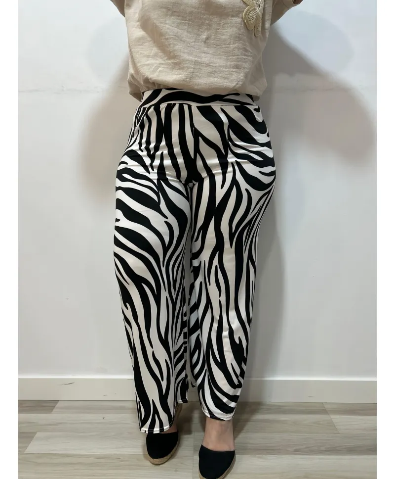 Pantalón cebra Saiko - Pantalones Tallas Grandes Pantalón cebra Saiko - Pantalones Tallas Grandes